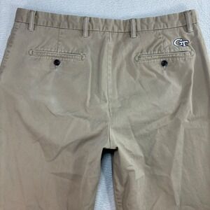 Dockers Georgia Tech Chino Pant Men 38x31 Beige Khaki Cotton Preppy Business Y2K